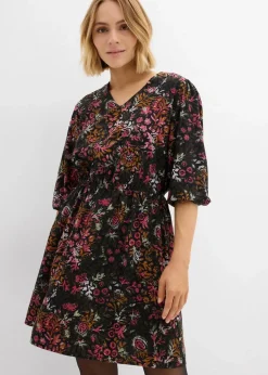 Tunika-Kleid aus softer Viskose