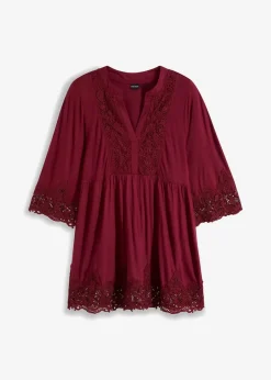 Tunika-Shirt aus Viskose