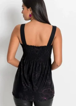 Tunikatop aus Viskose-Mix