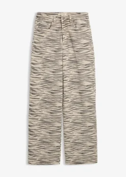 Twillhose aus elastischem Baumwoll-Mix