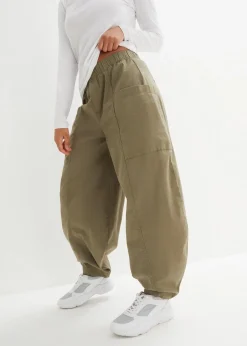 Twillhose aus elastischem Baumwoll-Mix