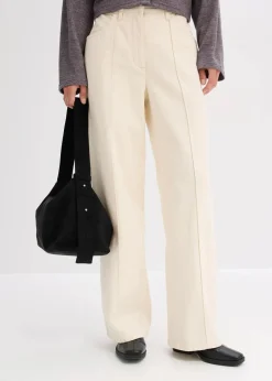 Twillhose aus reiner Baumwolle