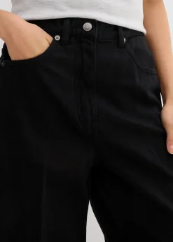 Twillhose mit Bügelfalte aus reiner Baumwolle