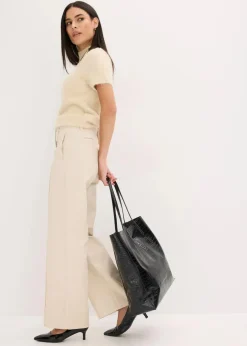 Twillhose mit Biese und Leistentasche