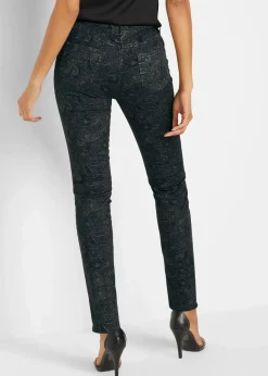 Twillhose mit edlem Druck