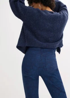 Twillhose mit edlem Druck