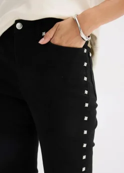 Twillhose mit Nieten