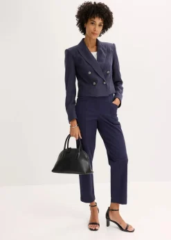 Twillhose mit Tapered Fit