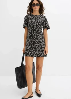 Twill-Kleid aus reiner Baumwolle