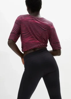 Ultrasofte Sport-Leggings mit seitlichen Taschen, knöchelfrei