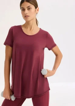 Ultrasoftes Funktionsshirt mit Mesheinsatz, schnelltrocknend