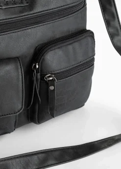 Umhängetasche mit Außentaschen