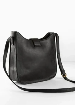 Umhängetasche mit dekorativem Schnallendetail