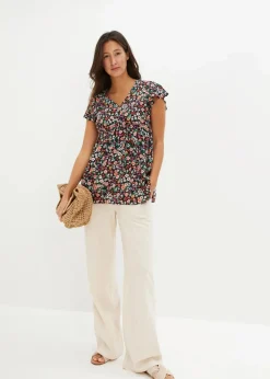 Umstands- und Stillbluse aus Viskose