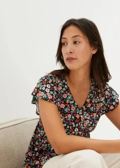 Umstands- und Stillbluse aus Viskose