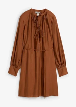 Umstands- und Stillblusenkleid aus fließender Viskose