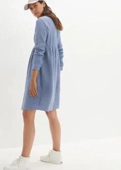 Umstands- und Stillkleid aus Baumwoll-Musselin