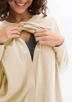 Umstands- und Stillshirts aus reiner Bio-Baumwolle (2er Pack)