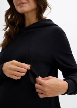 Umstands- und Still-Sweatkleid aus Bio-Baumwolle