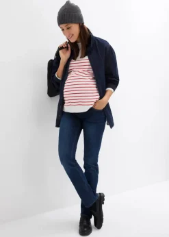 Umstandsjeans aus Bio-Baumwolle, Straight Leg