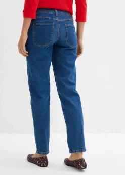 Umstandsjeans, knöchelfrei, Straight
