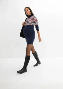 Umstandskleid aus Strick