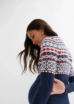 Umstandskleid aus Strick