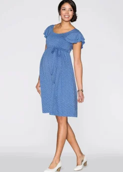 Umstandskleid aus Viskose-Jersey