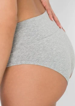 Umstandspanty mit Bio-Baumwolle (3er Pack)