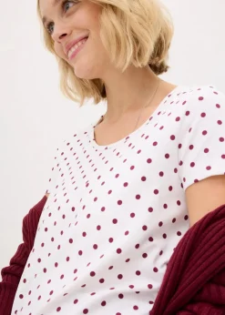 Umstandsshirts aus Bio-Baumwolle (2er-Pack)