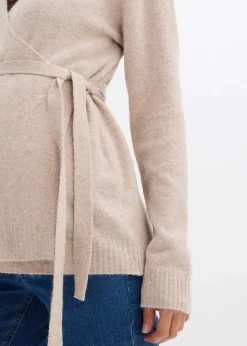 Umstandsstrickjacke für die Schwangerschaft und danach