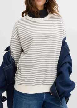 Umstandssweatshirt und Sweatshirt aus Bio-Baumwolle