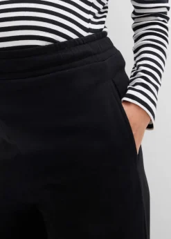 Umstandsweathose mit verstellbarer Saumweite aus reiner Bio-Baumwolle