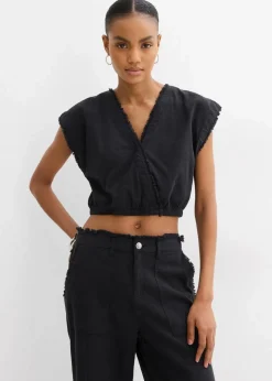 Verkürztes Blusentop