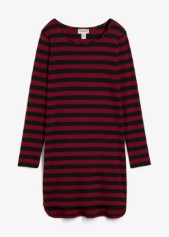 Vokuhila-Kleid aus schwerer reiner Baumwolle