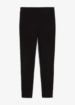 Warme gerippte Thermo-Leggings