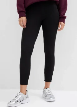 Warme gerippte Thermo-Leggings