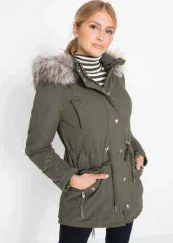 Warmer Parka, gefüttert