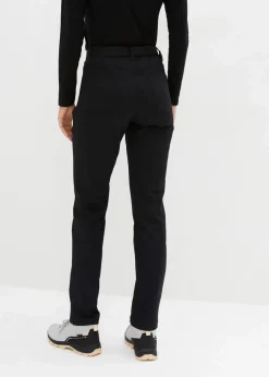 Wasserabweisende Funktionshose aus Stretch-Twill mit Gürtel