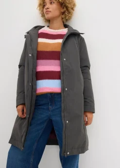 Wasserabweisende Outdoorjacke, 2in1-Optik