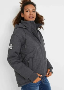 wasserabweisende Outdoor-Steppjacke, Oversized