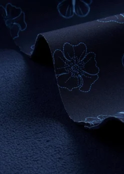 Wasserabweisende Softshelljacke mit Blumenmuster