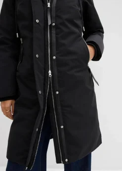 wasserabweisender Outdoor-Mantel, 2in1 Optik