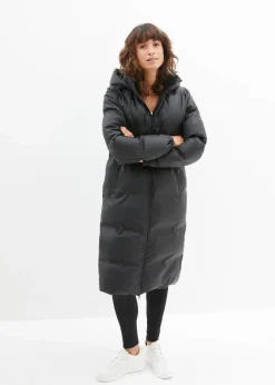 wasserabweisender Regenmantel in gesteppter Optik