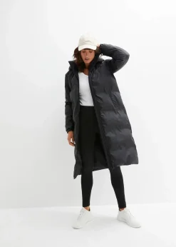 wasserabweisender Regenmantel in gesteppter Optik