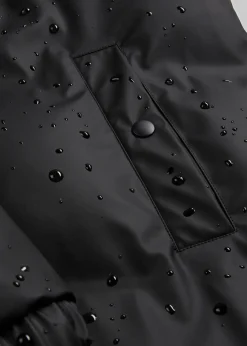 wasserabweisender Regenmantel in gesteppter Optik