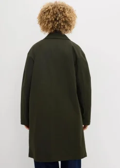 Wasserabweisender Trenchcoat, Oversized