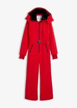 wasserabweisender, warmgefütterter Softshell-Skianzug