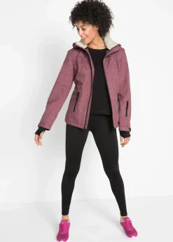 wasserdichte Outdoor-Funktions-Jacke mit Teddyfleece