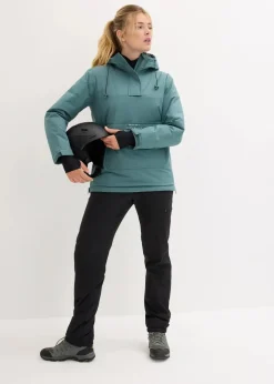 wasserdichte Ski Funktions-Schlupfjacke mit Fleece-Futter